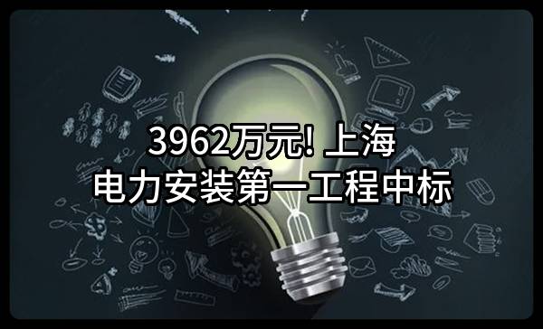 [华能上海分公司华能（上海）清能公司苏州市分布式光伏项目一期工程总承包]中标结果公示